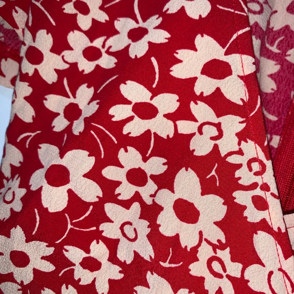 Madewell Wrap-Front Romper in Mini Daisy - Picture 5 of 5